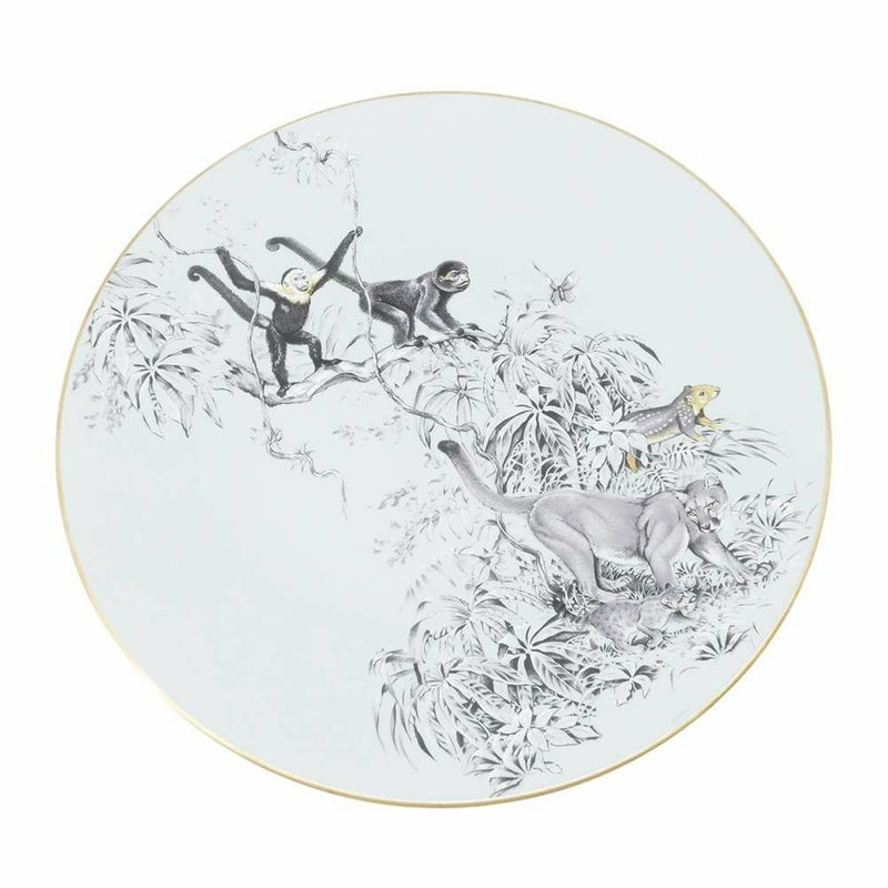 エルメス プレート 赤道直下のスケッチ アニマル 陶器 HERMES 皿 ギフト