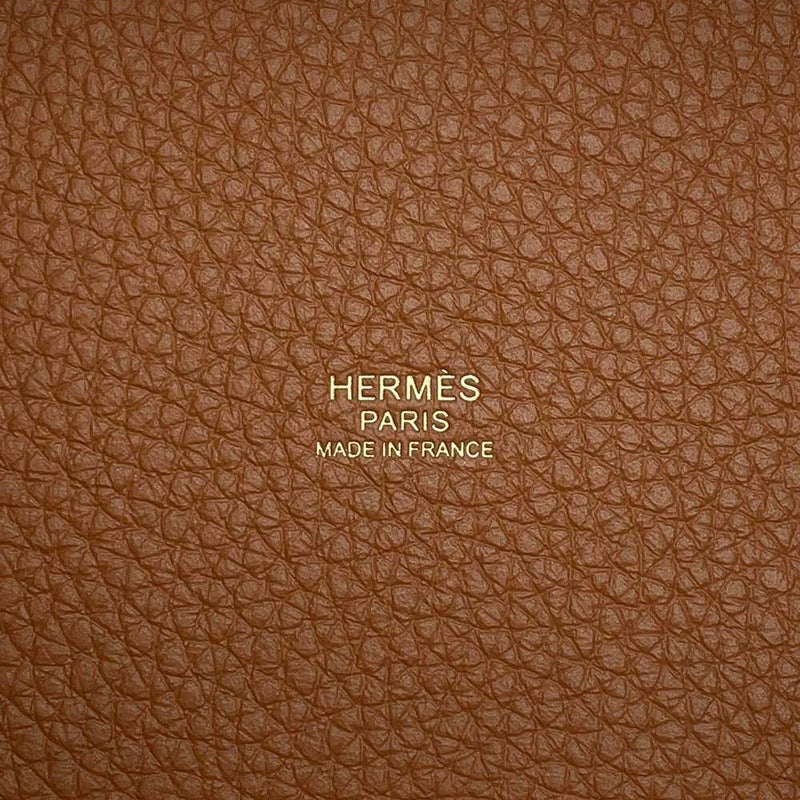 エルメス ハンドバッグ ピコタンロックPM ゴールド/ゴールド金具 トリヨンクレマンス W刻印