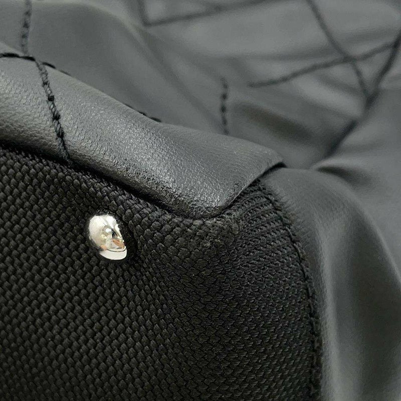 シャネル トートバッグ パリビアリッツ トートPM マトラッセ ココマーク スモール A34208 CHANEL バッグ 黒