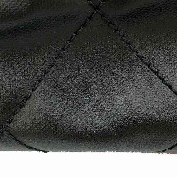 シャネル トートバッグ パリビアリッツ トートPM マトラッセ ココマーク スモール A34208 CHANEL バッグ 黒