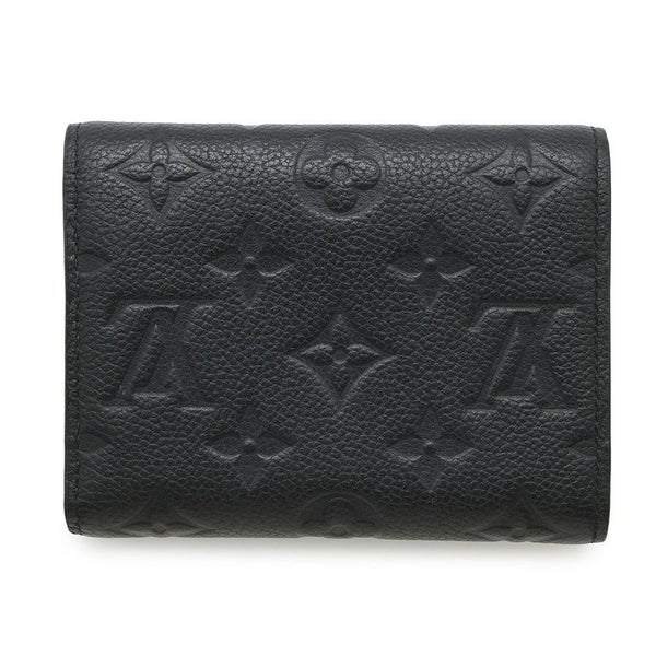 ルイヴィトン 三つ折り財布 モノグラム・アンプラント ポルトフォイユ・ヴィクトリーヌ M64060 LOUIS VUITTON 黒 ブラック