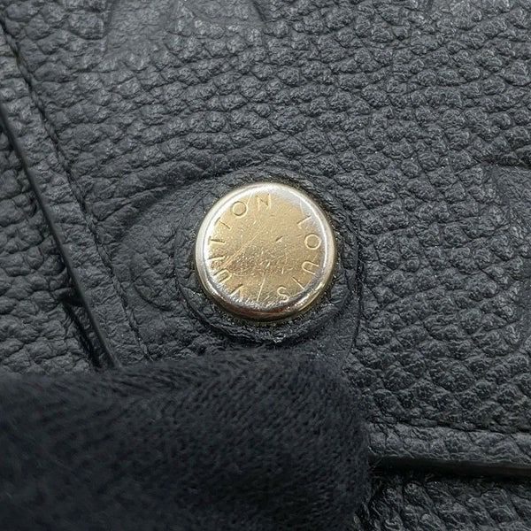 ルイヴィトン 三つ折り財布 モノグラム・アンプラント ポルトフォイユ・ヴィクトリーヌ M64060 LOUIS VUITTON 黒 ブラック