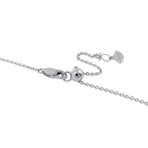 グラフ ネックレス アイコン ラウンド ダイヤモンド ペンダント ダイヤ 中石0.70ct K18WGホワイトゴールド RGP619 GIA鑑定書付き