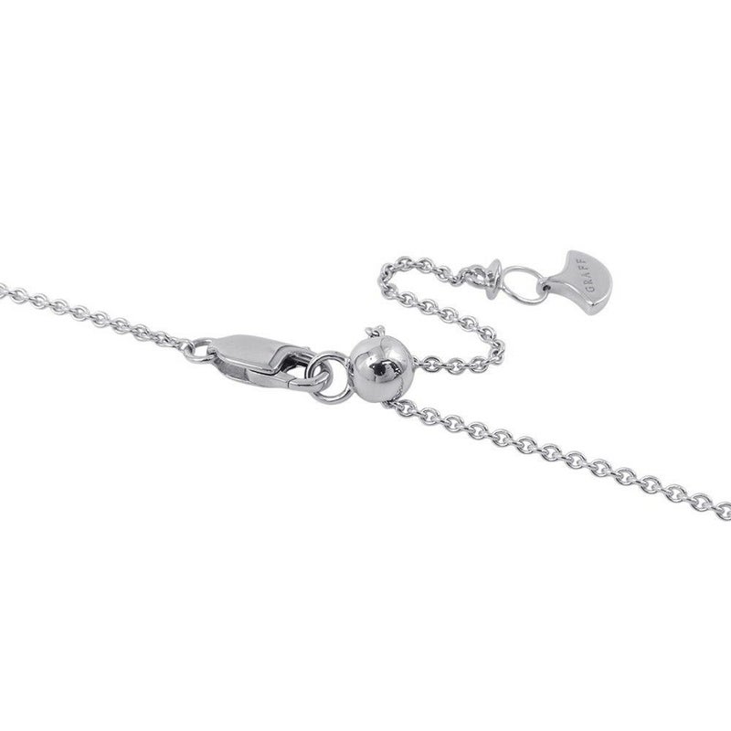 グラフ ネックレス アイコン ラウンド ダイヤモンド ペンダント ダイヤ 中石0.70ct K18WGホワイトゴールド RGP619 GIA鑑定書付き