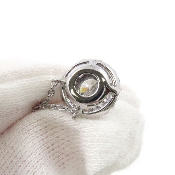 グラフ ネックレス アイコン ラウンド ダイヤモンド ペンダント ダイヤ 中石0.70ct K18WGホワイトゴールド RGP619 GIA鑑定書付き
