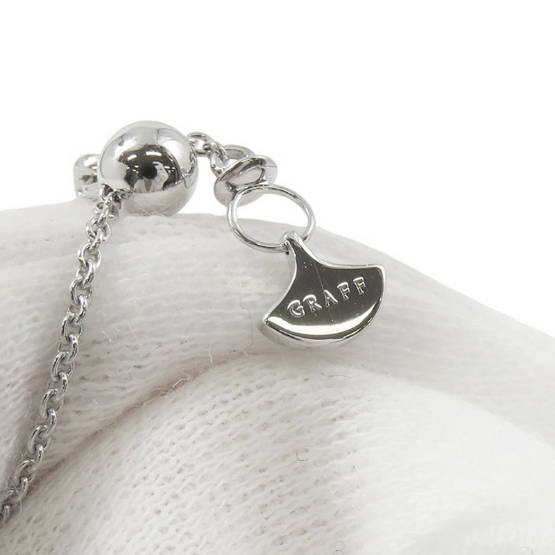 グラフ ネックレス アイコン ラウンド ダイヤモンド ペンダント ダイヤ 中石0.70ct K18WGホワイトゴールド RGP619 GIA鑑定書付き