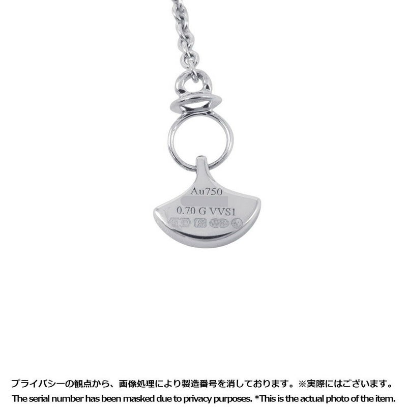 グラフ ネックレス アイコン ラウンド ダイヤモンド ペンダント ダイヤ 中石0.70ct K18WGホワイトゴールド RGP619 GIA鑑定書付き