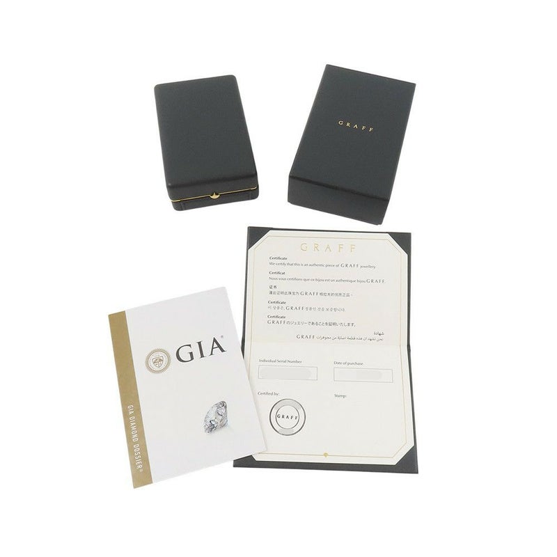 グラフ ネックレス アイコン ラウンド ダイヤモンド ペンダント ダイヤ 中石0.70ct K18WGホワイトゴールド RGP619 GIA鑑定書付き