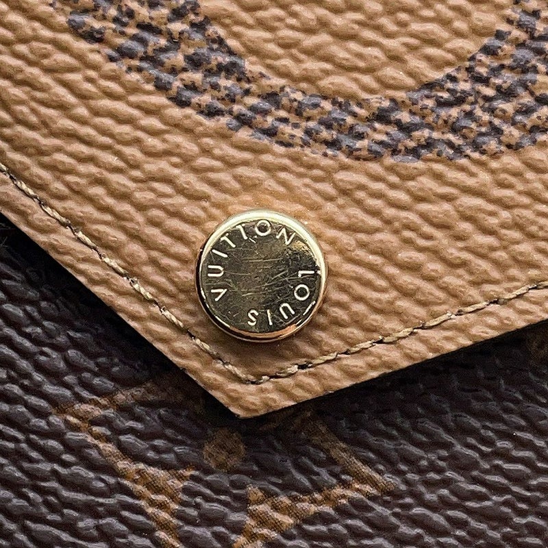 ルイヴィトン コインケース モノグラム ポルトカルト・レクト ヴェルソ M81303 コンパクト ラウンドファスナー 小銭入れ