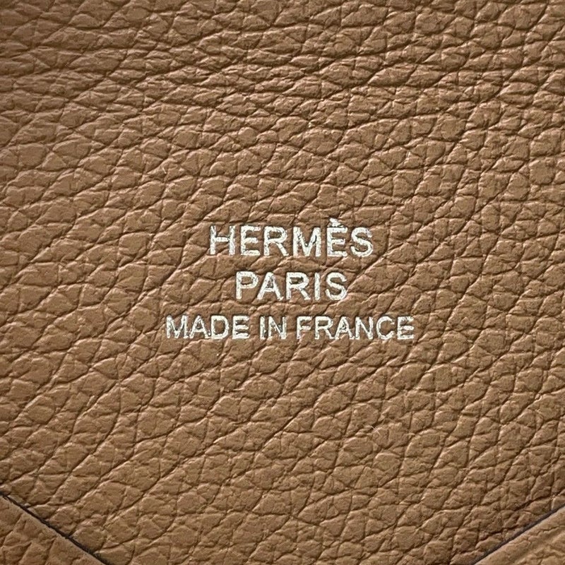 エルメス カードケース カルヴィ チャイ エバーカラー Z刻印 HERMES 名刺入れ