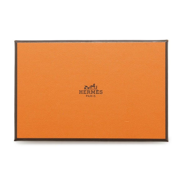 エルメス カードケース カルヴィ チャイ エバーカラー Z刻印 HERMES 名刺入れ