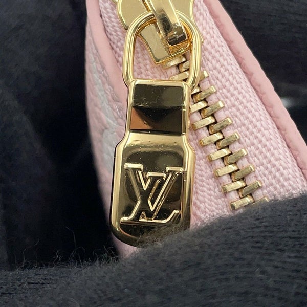 ルイヴィトン コインケース モノグラム・アンプラント ブロデリー ポシェット・クレ M80885 LOUIS VUITTON キーケース