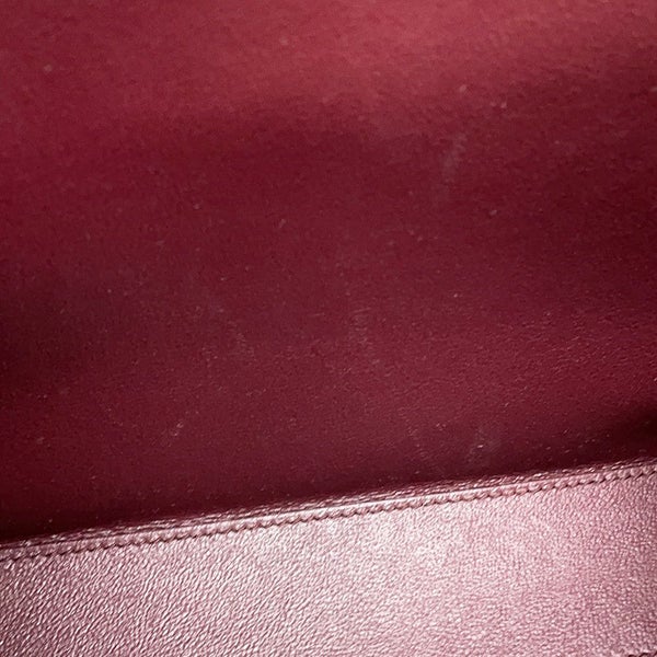 サンローランパリ ハンドバッグ カサンドラ トップハンドル レザー 578000 2WAYバッグ 黒