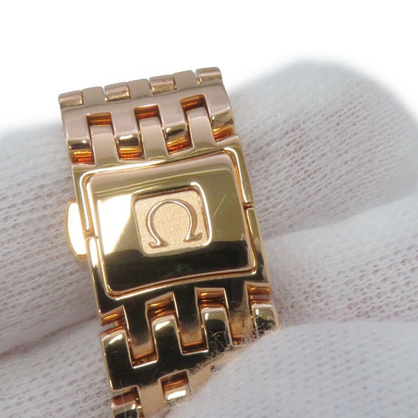 オメガ デヴィル プレステージ 424.55.24.60.55.002 OMEGA レディース 腕時計 ホワイトシェル文字盤