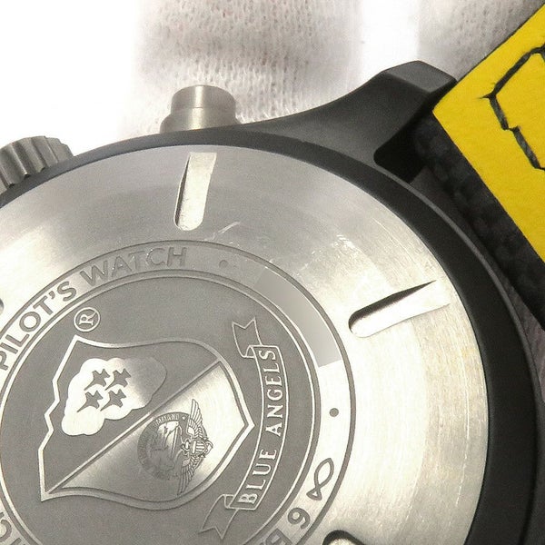 IWC パイロットウォッチ クロノグラフ ブルーエンジェルス IW389008 IWC 腕時計 ブルー文字盤