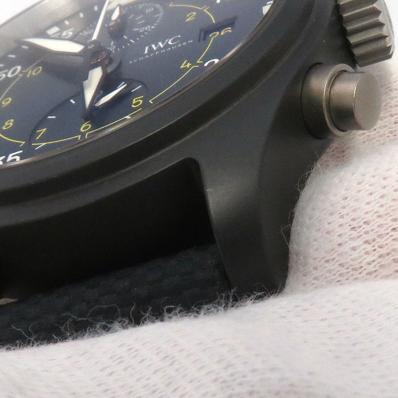 IWC パイロットウォッチ クロノグラフ ブルーエンジェルス IW389008 IWC 腕時計 ブルー文字盤