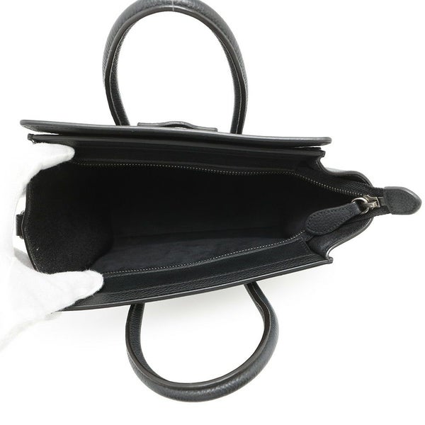 セリーヌ ハンドバッグ ラゲージ ナノショッパー 189243 CELINE バッグ 2wayショルダーバッグ 黒