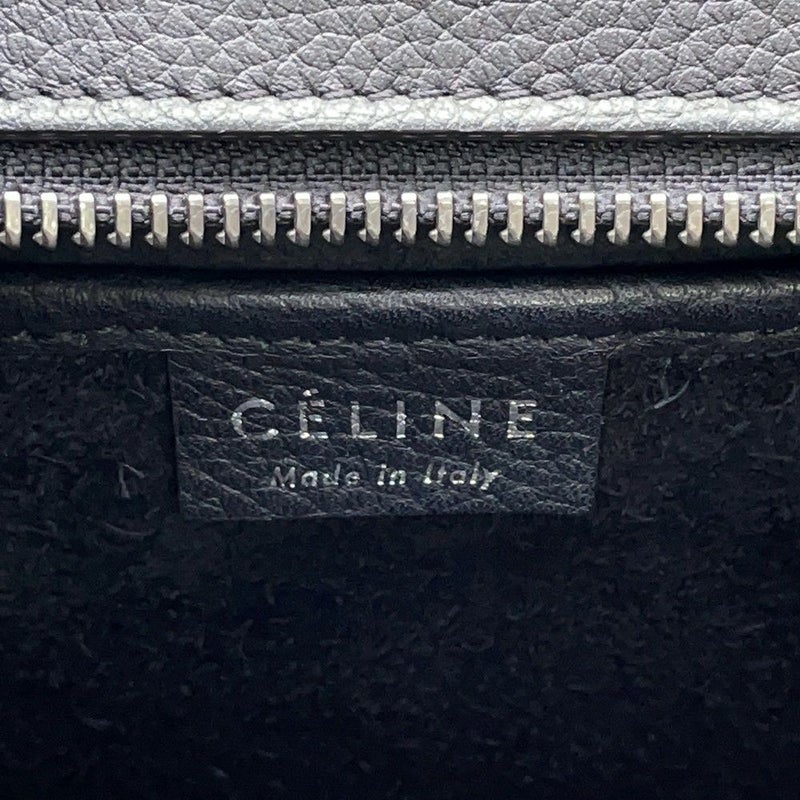 セリーヌ ハンドバッグ ラゲージ ナノショッパー 189243 CELINE バッグ 2wayショルダーバッグ 黒