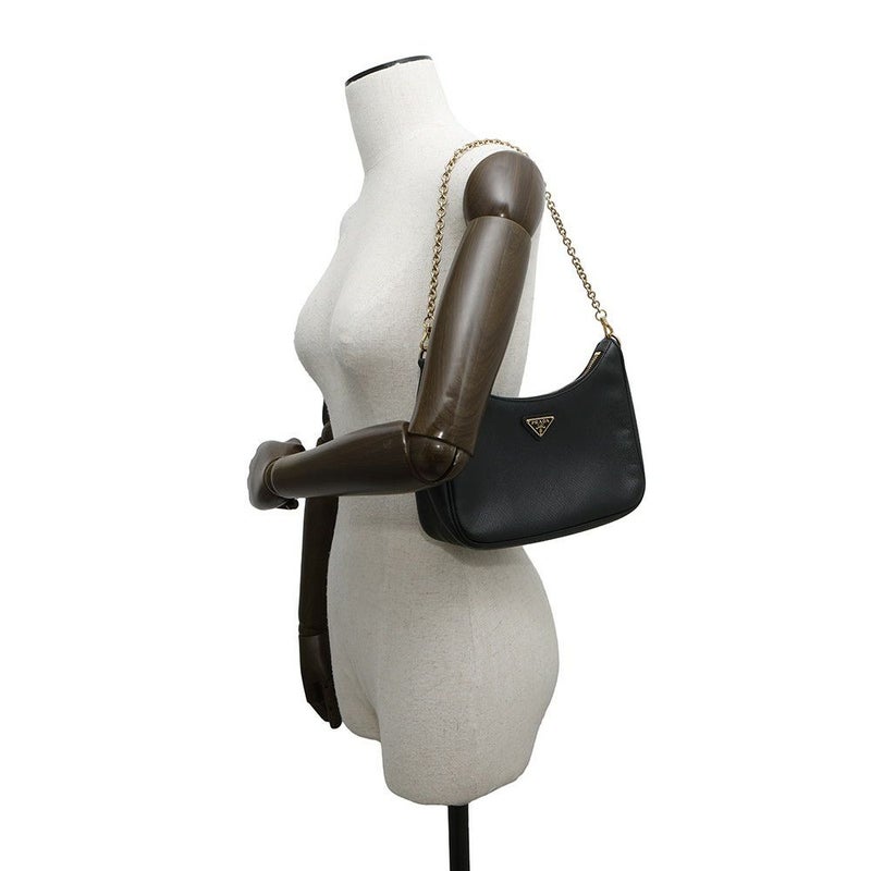 プラダ ショルダーバッグ Re-Edition 2005 Re-Nylon ナイロン 1BH204 PRADA 2wayバッグ 黒