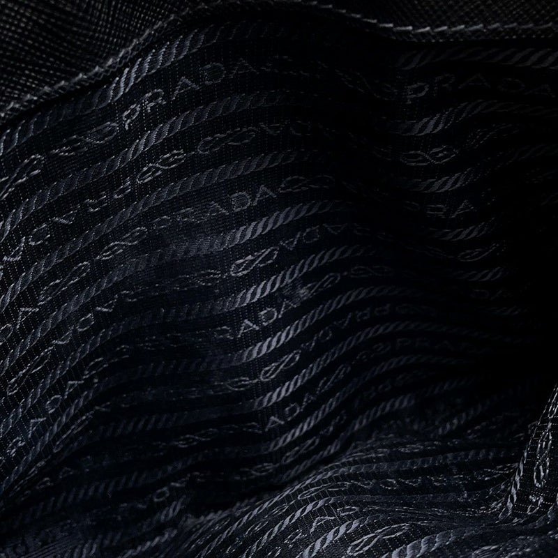 プラダ ハンドバッグ ガレリア サフィアーノレザー ミディアム 1BA863 PRADA 2wayショルダー 黒