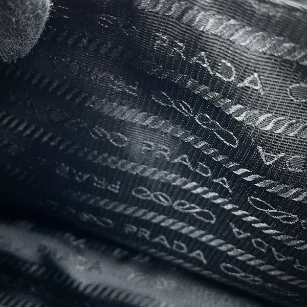 プラダ ショルダーバッグ Re-Edition 2005 Re-Nylon ポルカドット ナイロン スパンコール 1BH204 PRADA 2way 黒
