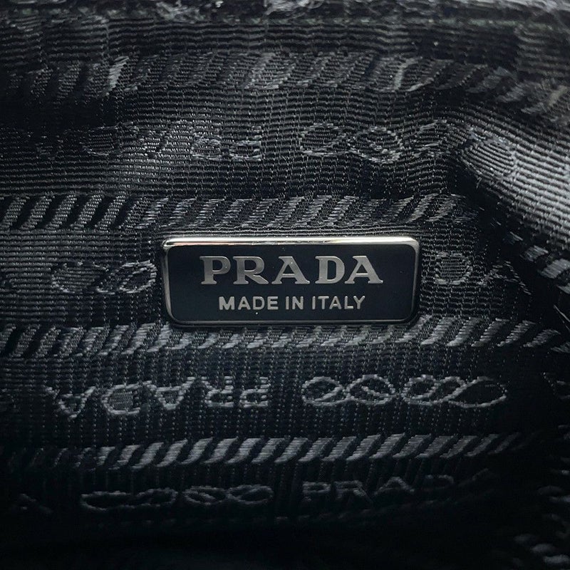 プラダ ショルダーバッグ Re-Edition 2005 Re-Nylon ポルカドット ナイロン スパンコール 1BH204 PRADA 2way 黒