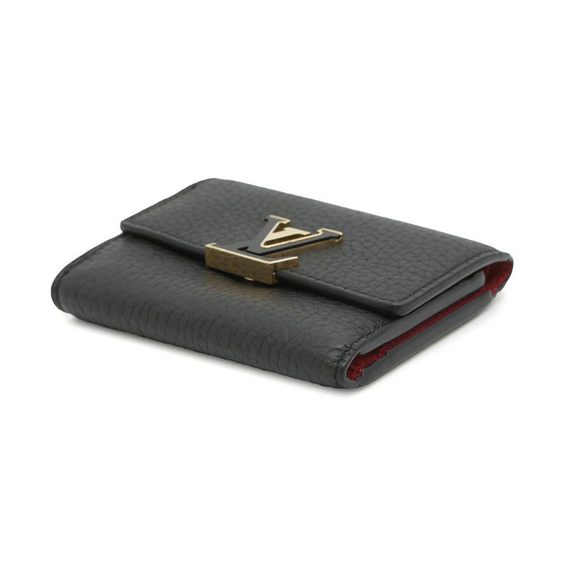 ルイヴィトン 財布 トリヨンレザー ポルトフォイユ・カプシーヌXS M68587 LOUIS VUITTON ヴィトン 黒
