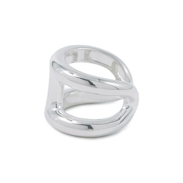 エルメス リング オスモズGM Osmose SV925シルバー リングサイズ50 HERMES ジュエリー 指輪