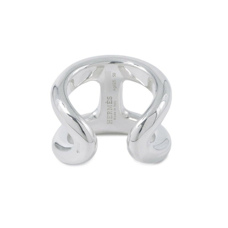 エルメス リング オスモズGM Osmose SV925シルバー リングサイズ50 HERMES ジュエリー 指輪