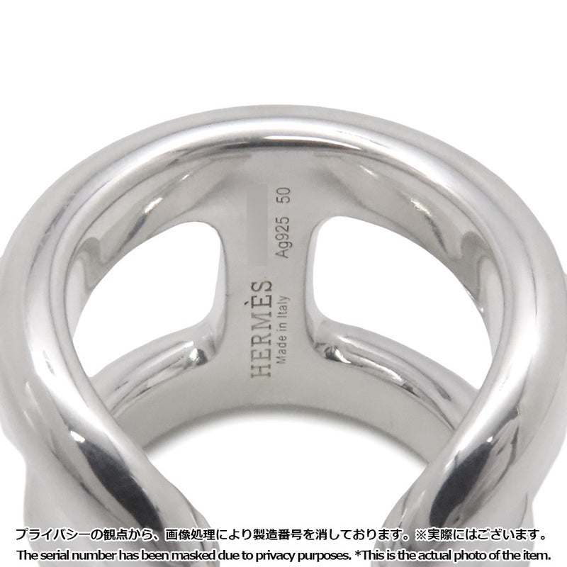 エルメス リング オスモズGM Osmose SV925シルバー リングサイズ50 HERMES ジュエリー 指輪
