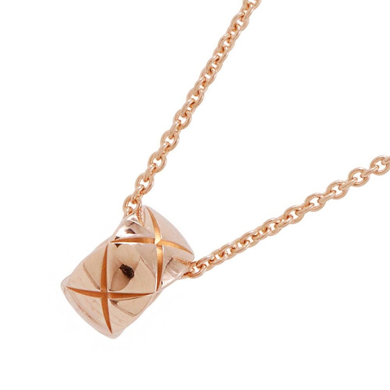 シャネル ネックレス ココクラッシュ K18PGピンクゴールド J12306 CHANEL ジュエリー ベージュゴールド