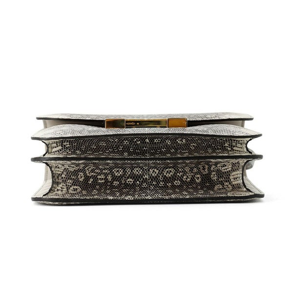 エルメス ミニ コンスタンス3 ミロワール オンブレ/ゴールド金具 リザードナチュラ B刻印