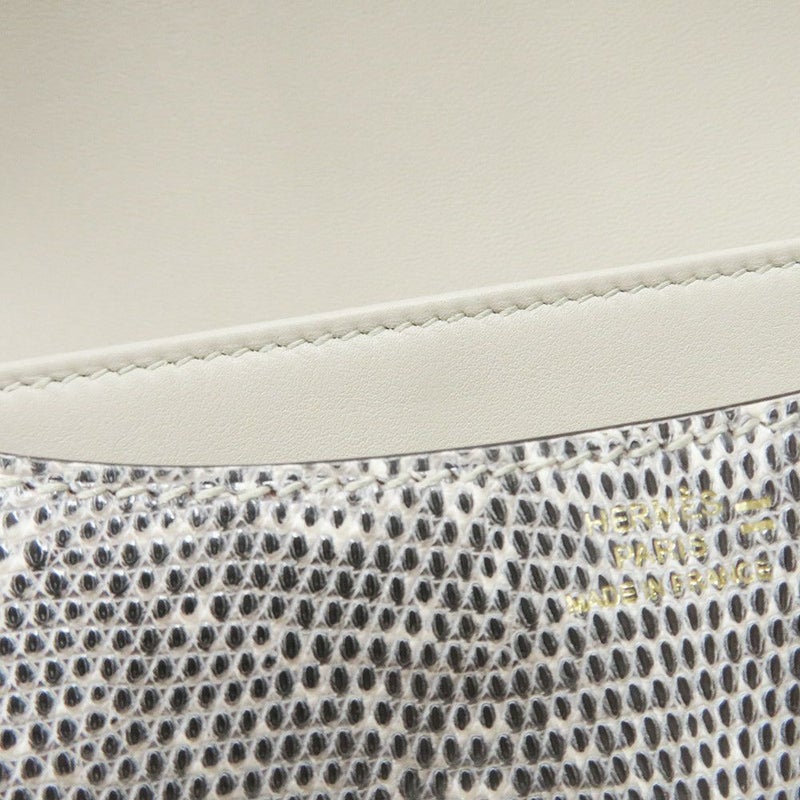 エルメス ミニ コンスタンス3 ミロワール オンブレ/ゴールド金具 リザードナチュラ B刻印