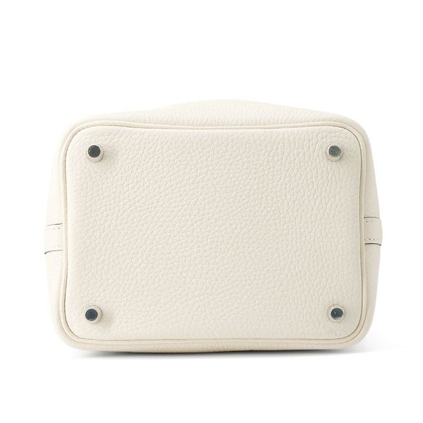 エルメス ハンドバッグ ピコタンロックPM ナタ/シルバー金具 トリヨンクレマンス K刻印 HERMES トートバッグ