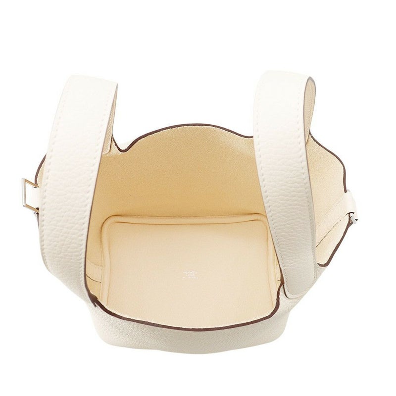 エルメス ハンドバッグ ピコタンロックPM ナタ/シルバー金具 トリヨンクレマンス K刻印 HERMES トートバッグ