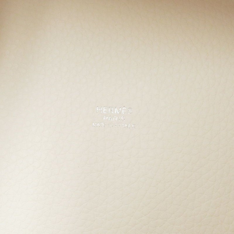 エルメス ハンドバッグ ピコタンロックPM ナタ/シルバー金具 トリヨンクレマンス K刻印 HERMES トートバッグ