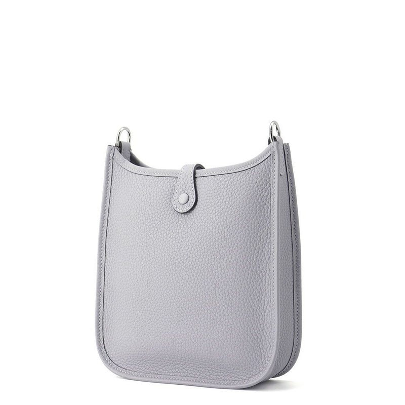 エルメス ショルダーバッグ エブリンTPM 85cm グリパンタン/シルバー金具 トリヨンクレマンス K刻印 HERMES Evelyne