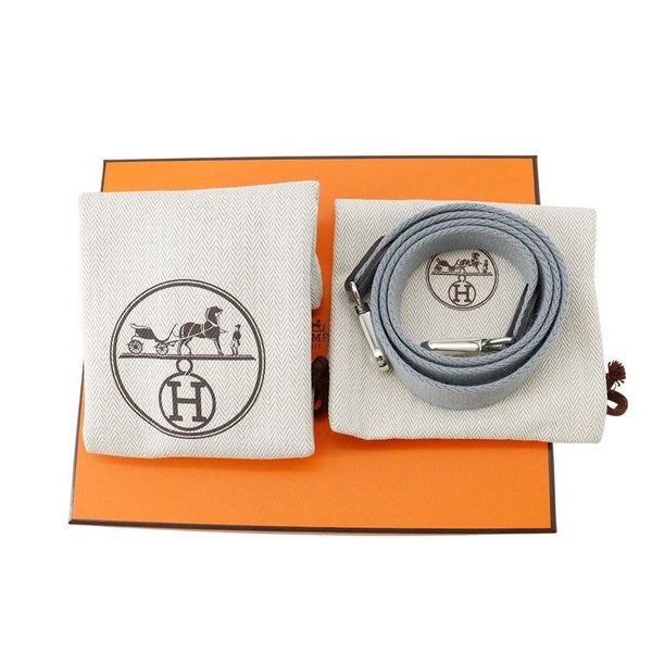 エルメス ショルダーバッグ エブリンTPM 85cm グリパンタン/シルバー金具 トリヨンクレマンス K刻印 HERMES Evelyne