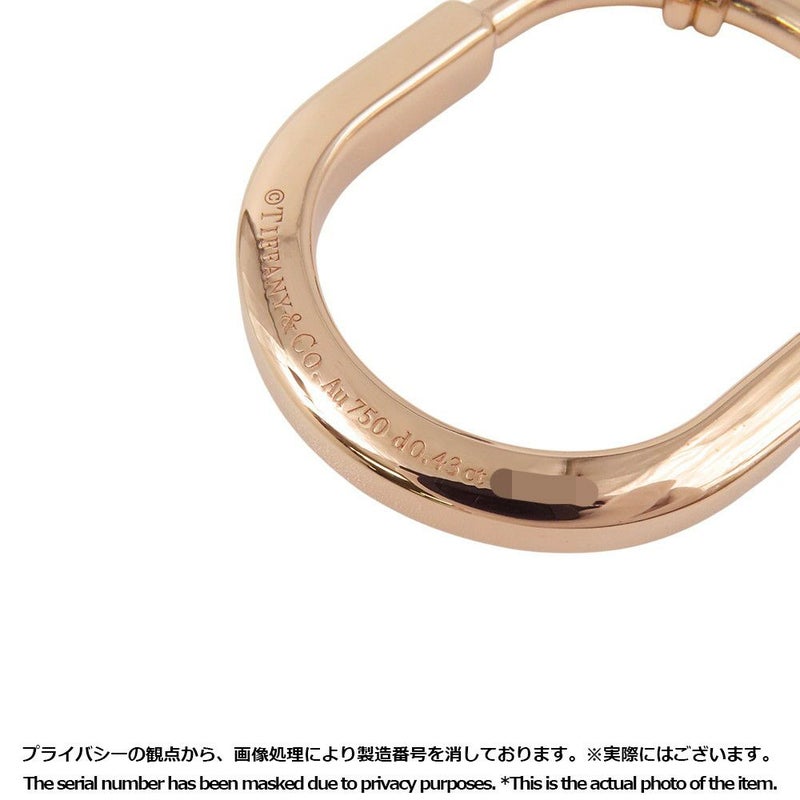 ティファニー ネックレス ティファニー ロック ペンダント ラージ ダイヤモンド 計0.43ct K18PGピンクゴールド Tiffany&Co.