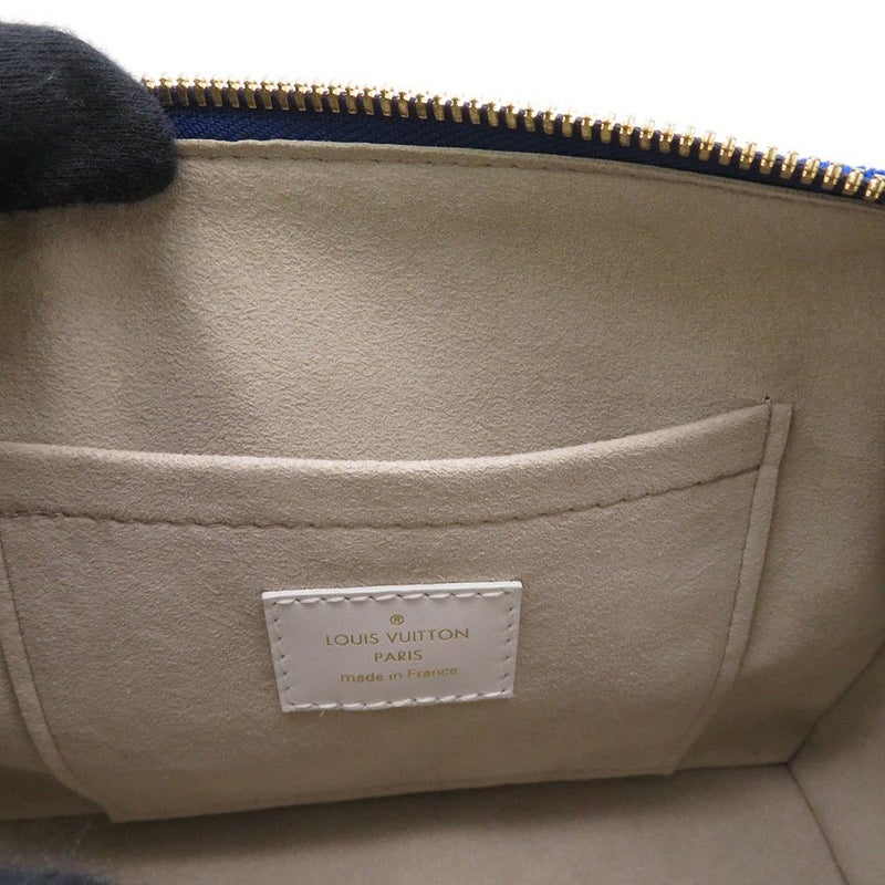 ルイヴィトン ハンドバッグ モノグラム LV マッチ スピーディ・バンドリエール20 M20751 2way 白