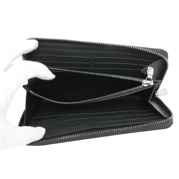 ルイヴィトン 長財布 モノグラム・エクリプス ジッピーウォレット・ホリゾンタル M11611 メンズ 黒 ブラック