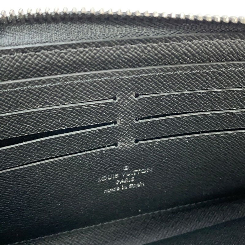 ルイヴィトン 長財布 モノグラム・エクリプス ジッピーウォレット・ホリゾンタル M11611 メンズ 黒 ブラック