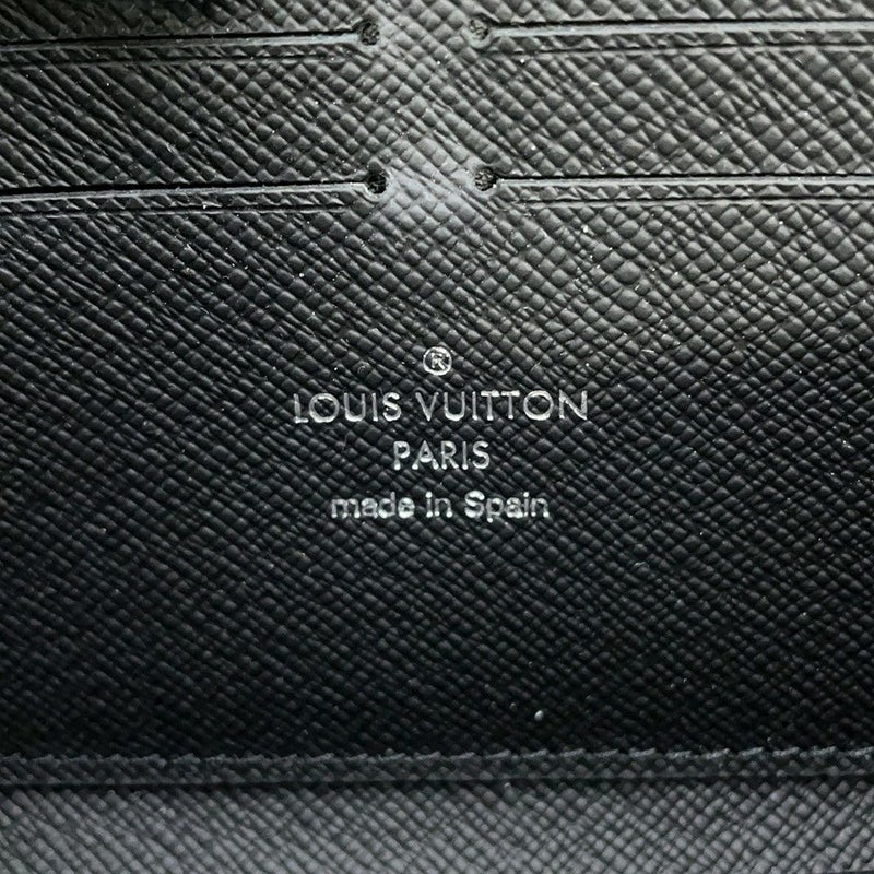 ルイヴィトン 長財布 モノグラム・エクリプス ジッピーウォレット・ホリゾンタル M11611 メンズ 黒 ブラック