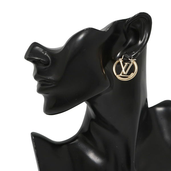 ルイヴィトン ピアス ルイーズ LV サークル メタル M00396 LOUIS VUITTON アクセサリー