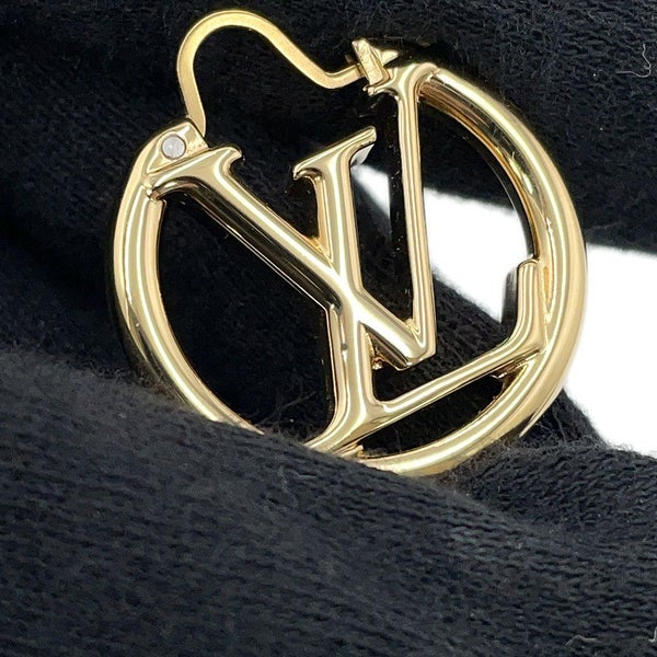 ルイヴィトン ピアス ルイーズ LV サークル メタル M00396 LOUIS VUITTON アクセサリー