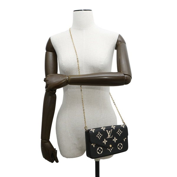 ルイヴィトン チェーンウォレット モノグラム・アンプラント ポシェット・フェリシー M82479 LOUIS VUITTON 財布