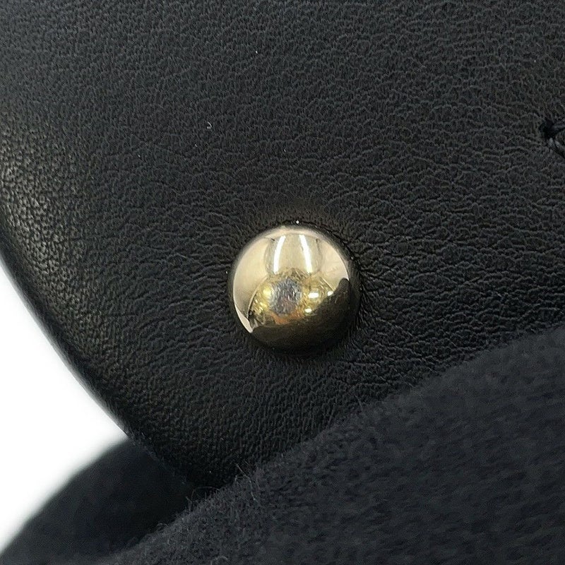 シャネル チェーンショルダーバッグ マトラッセ ココマーク ラムスキン AS0197 CHANEL ミニバッグ 黒