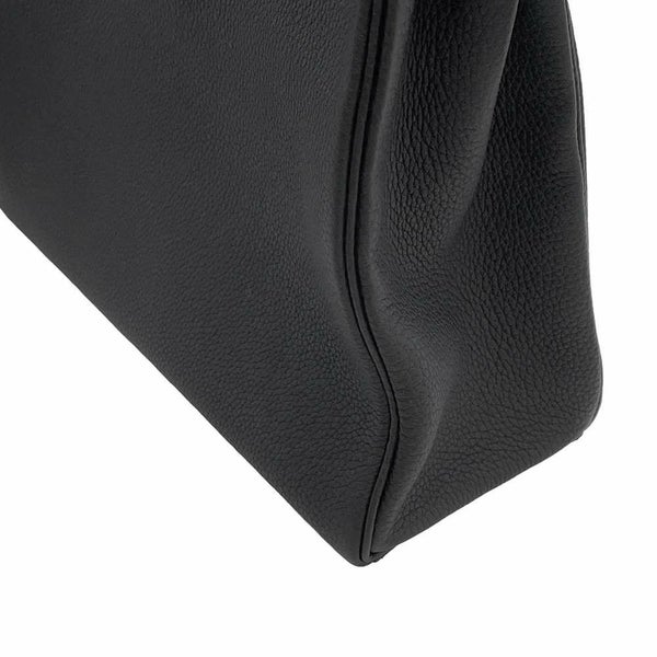 エルメス ハンドバッグ ケリー32 内縫い ブラック/シルバー金具 トゴ U刻印 2wayショルダー 黒