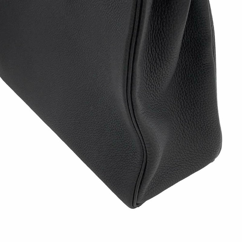 エルメス ハンドバッグ ケリー32 内縫い ブラック/シルバー金具 トゴ U刻印 2wayショルダー 黒