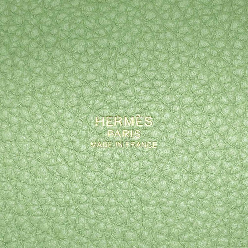 エルメス ハンドバッグ ピコタンロックPM ヴェールクリケット/ゴールド金具 トリヨンクレマンス Y刻印